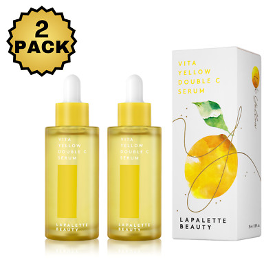 Lapalette Beauty Vita Yellow Double C Serum 2-Pack   Brightening Vitamin C Serum