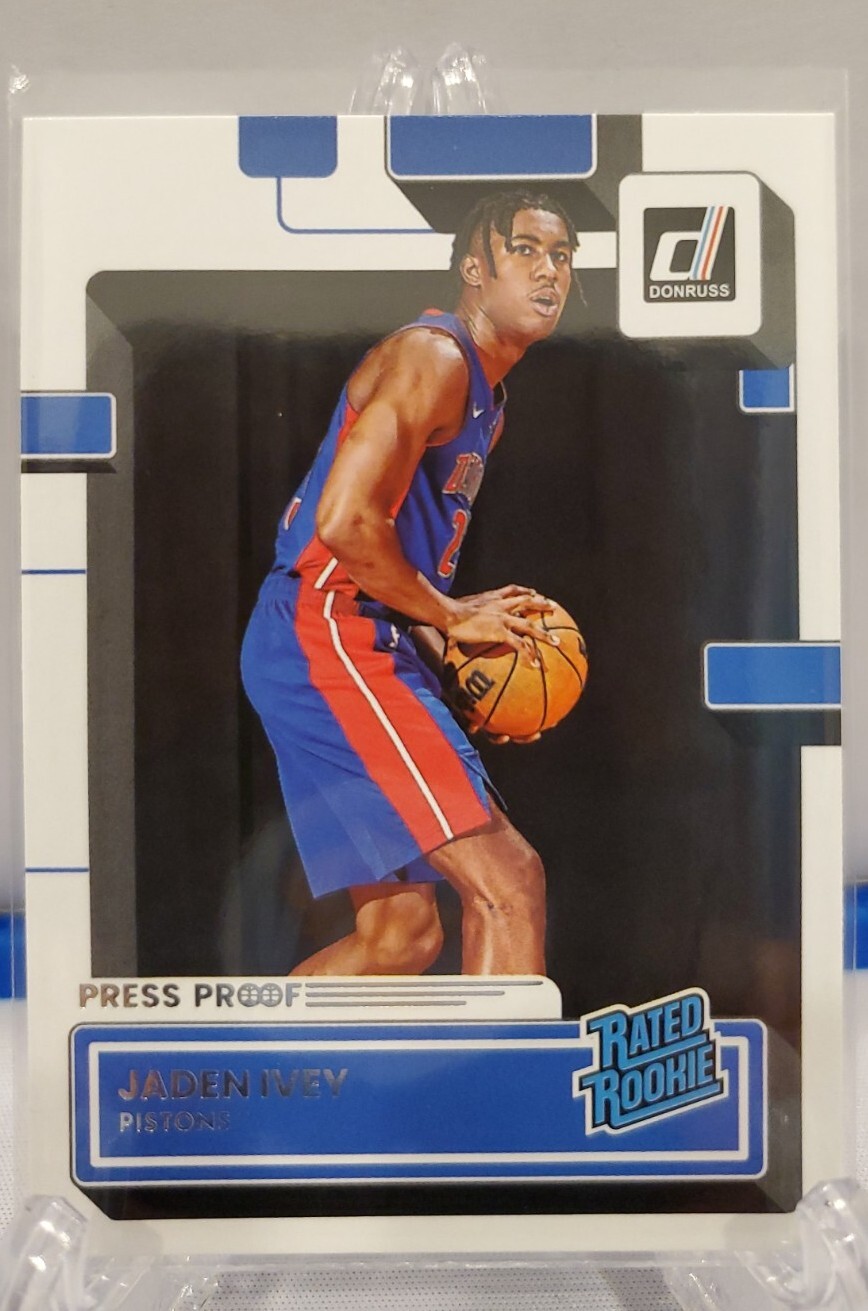 2022-23 Panini Donruss, Silver Press Proof,  #205 Jaden Ivey