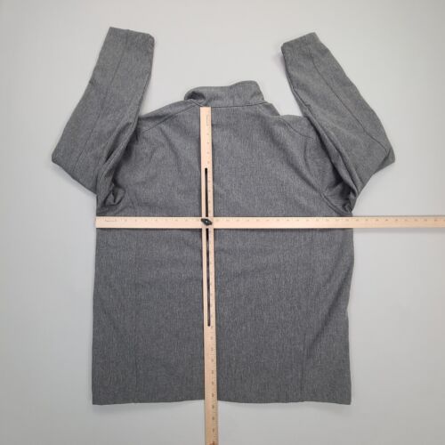 Port Authority Jacket Mens Extra Large Gray Windbreaker Softshell Outdoors - Picture 3 of 9