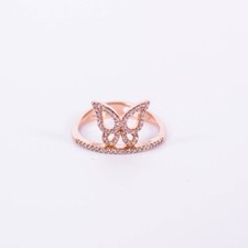 10KRG  .20 CTW Diamond Butterfly Ring Size 7