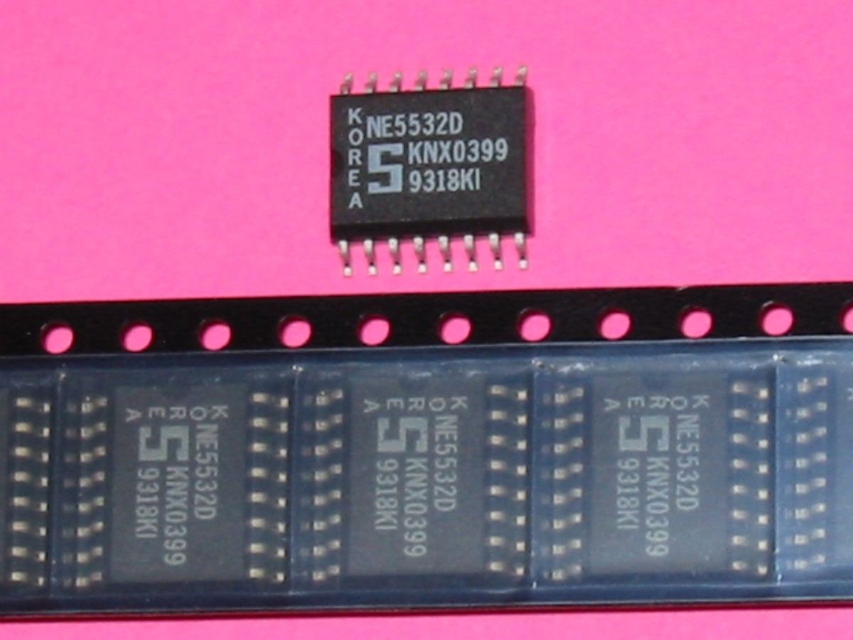 20x NE5532 Low Noise OP Amp – SOP-8 Package – Audio Grade – USA Seller