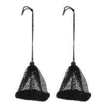  2 szt. Trwałe siatkowe torby ze sznurkiem Siatki Torby Torba Torba Tenis Piłka Uchwyt do przenoszenia