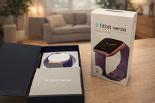 fitbit Versa Special Edition Smartwatch Rose Gold  Lavender  Heart Rate, GPS