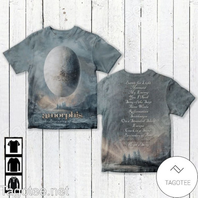 The Beginning Of Times - Amorphis All Over Print 3D Shirt S-5XL Men Tee TD1345
