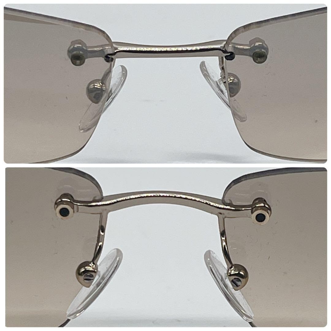 Gucci GG1784 Sunglasses Rimless Y2K Vintage Fashion Authentic