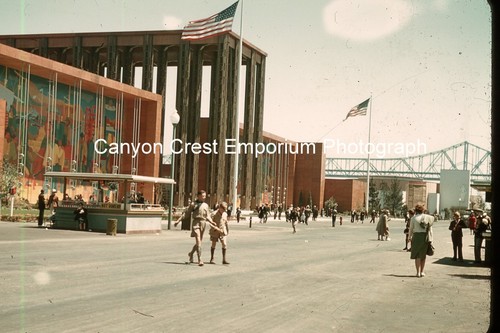 1939 Golden Gate International Exposition Treasure Island Kodachrome Slide #13