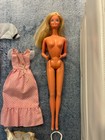 1966 Vintage Blonde Barbie (Taiwan) with Earrings, Case, Outfits & Accessories — photo 6