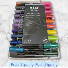 Make Market 30 Color Fabric Ink Marker Set 413985 BRAND NEW SHIPPING