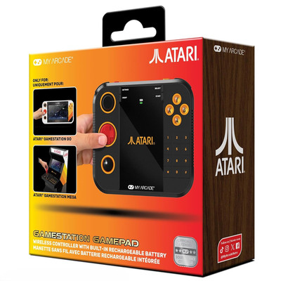 Gamestation Retro Gamepad: Atari Wireless Controller for Gamestation Go and Game
