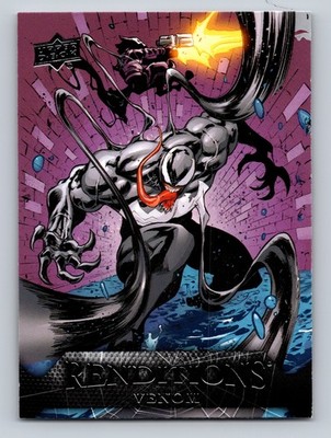 2024 Upper Deck Marvel Spider-Man Renditions #20 Venom