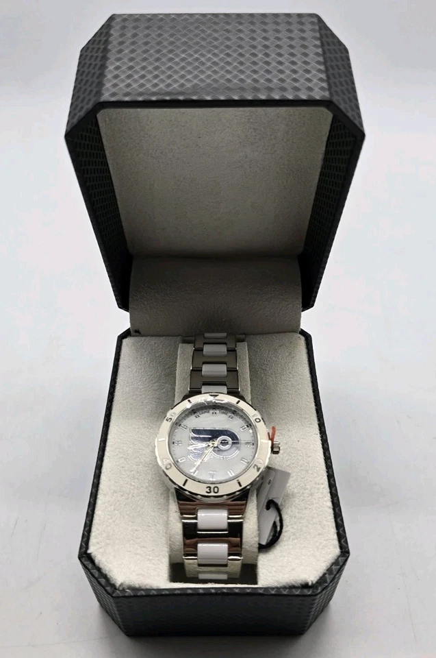 NHL Game Time PHILADELPHIA FLYERS Stainless Pearl Women Watch Japan Movement NOS - Image 2 of 4