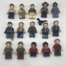 Lego Lot of 15 Jurassic Park World Minifigure Minifigs  Dinosaur
