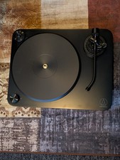 Audio Technica AT-LP7 Fully Manual Belt Drive Turntable Black PRO