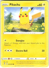 Pikachu 049/203 Evolving Skies EVS NM Carta Pokemon TCG