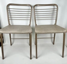 Vintage Cosco "Fashionfold" Gateleg Folding Chairs (2) Model 60