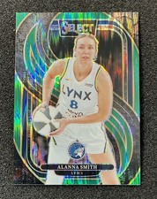 2025 Panini Select WNBA Alanna Smith Green Flash Prizm Premier #117