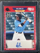 Lewis, Ian - 2021 Leaf Pro Set - Red - Autograph