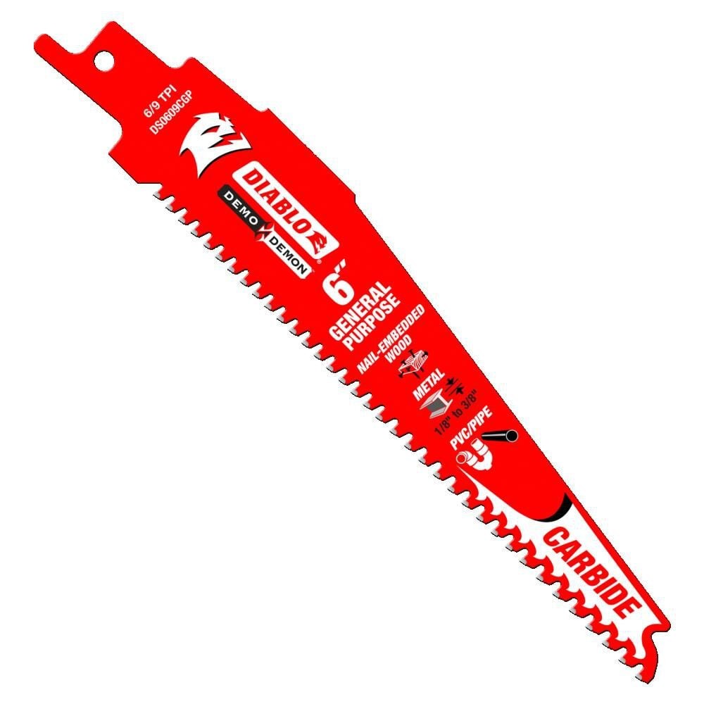 Демонстрационный набор Diablo Tools 6In Demon Carbide общего назначения Recip 3290₽