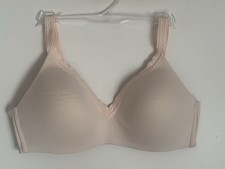 Warner  s Large Simply Perfect Rosewater Underarm Smoothing Wireless Bra