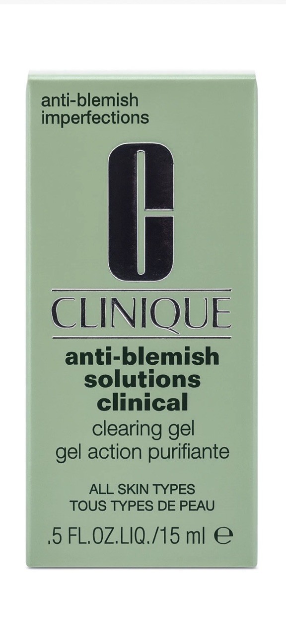 Clinique Acne Solutions Clinical Clearing Gel 0.5 oz/15ml Spot Treatment OilFree