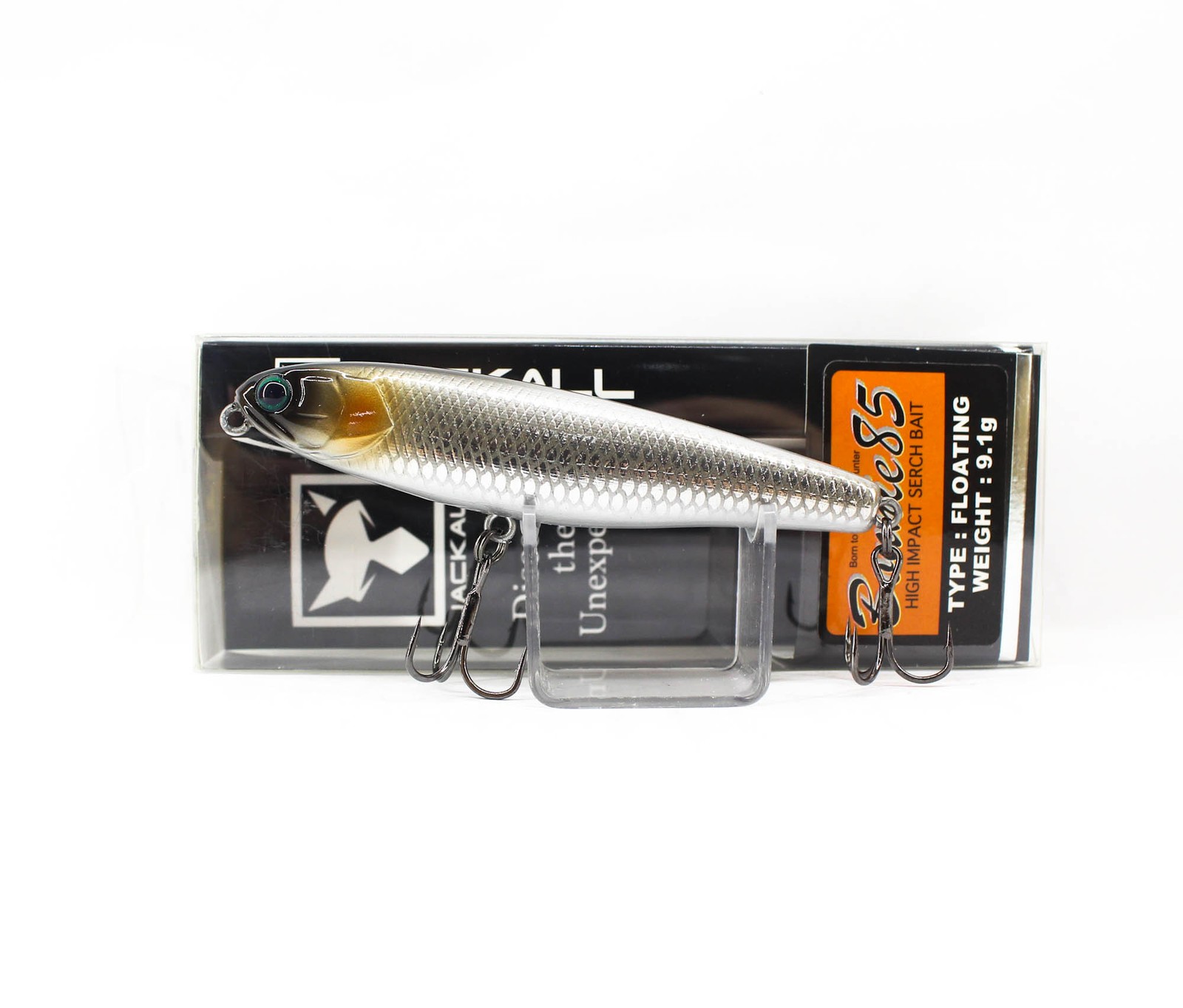 Jackall Bonnie 85 Floating Lure HL Silver Nightmare (0746)