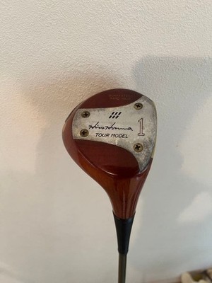 クラブ HONMA3w Honma Persimmon Wood 3-Club Set with Head Covers, S-2 Titanium