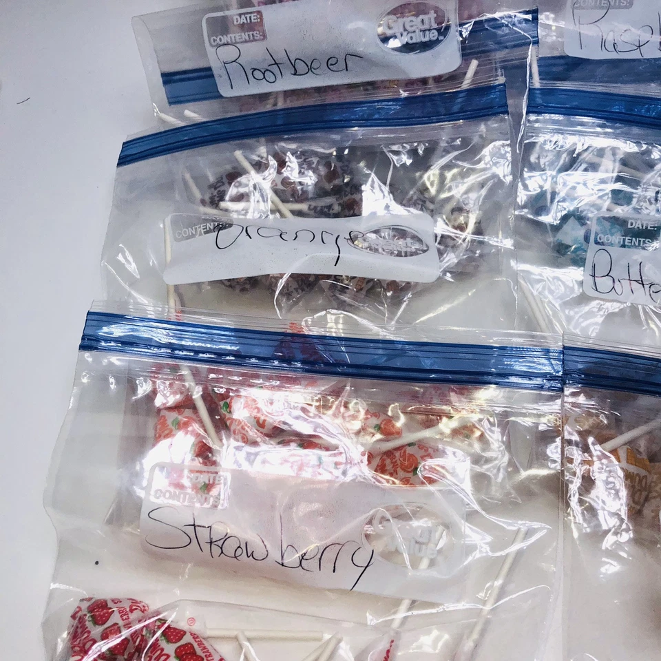 Dum Dum Pops Original Mango, Cotton Candy, Root Beer, Cherry,mystery 14 Flavors - Image 3 of 4