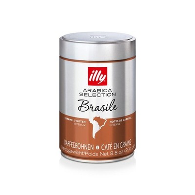 Illy Brasilien ganze Bohne, Arabica Selection 250g, Kaffeebohnen, Arabica, Crema