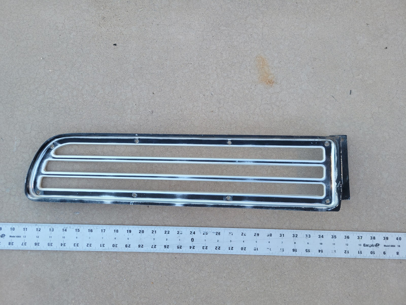 Mecury Ruler 71-72 Mercury Cougar XR7 GT Driver Left Taillight Tail Light Trim Bezel ...