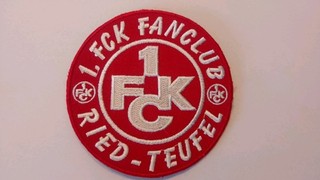 1. FCK Kaiserslautern Fanclub Aufnäher Für Sammlung Oder Kutte Fußball