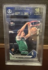 2025 Topps Now Cooper Flagg /22558 BGS 10 Pristine Black Label Rookie RC #124