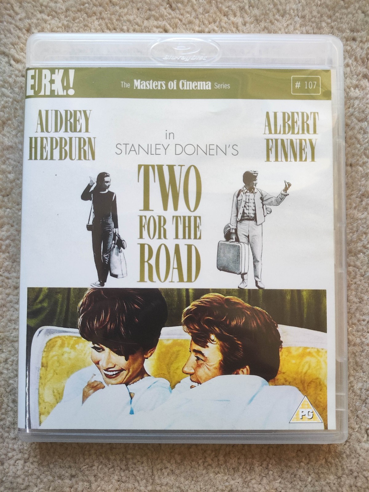 Two For The Road (Blu-ray + DVD with Booklet) Eureka Masters of Cinema OOP