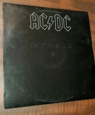 Back In Black - AC/DC (LP 1980 Atlantic Records SSD-16018) Embossed Cover 