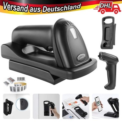 Inateck 1D/2D Bluetooth Barcode Scanner Wireless mit intelligenter Ladestation