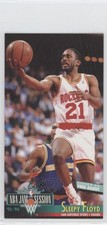 1993-94 Fleer NBA Jam Session Sleepy Floyd #206 0a0