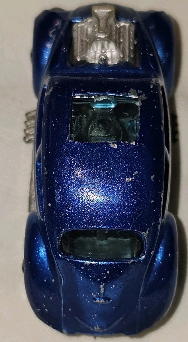 TURBINE LOTUS VINTAGE 1969 Hot Wheels Mattel Redline bleu Hong Kong #70