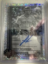 2025 Topps Chrome Luisangel Acuna Black/White Mini Diamond  CRDA-LA