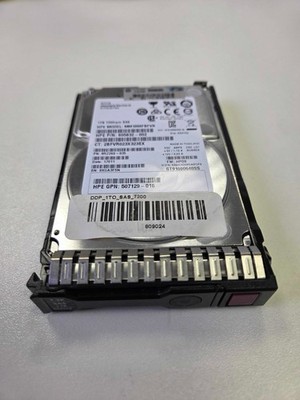 HP 1 TB Festplatte 6G 7.2K 2.5 DP SAS 2.5'' SFF Gen8/9/10 Hard drive - 605832-002