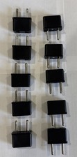 10 pcs.Travel Charger Converter US to EU European Adapter Plug for Power Adapter