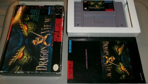 Dragon View Super Nintendo complete in box