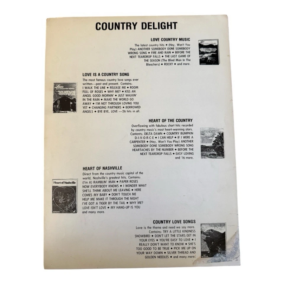 Guitarra Vocal Piano Country Hit Lucille Partituras Kenny Rogers 1976 Foto 4 de 4