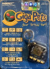 Giga Pets Alien Virtual Pet - Tiger Electronics 1997 - New, Unused, Untested