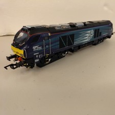 DAPOL OO GAUGE CLASS 68 NO. 68003 "ASTUTE" IN DRS LIVERY, DCC READY.