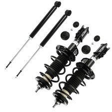 Front Strut Rear Shock Assembly Set For Toyota Yaris 2006-2011 w/ Coil Spring