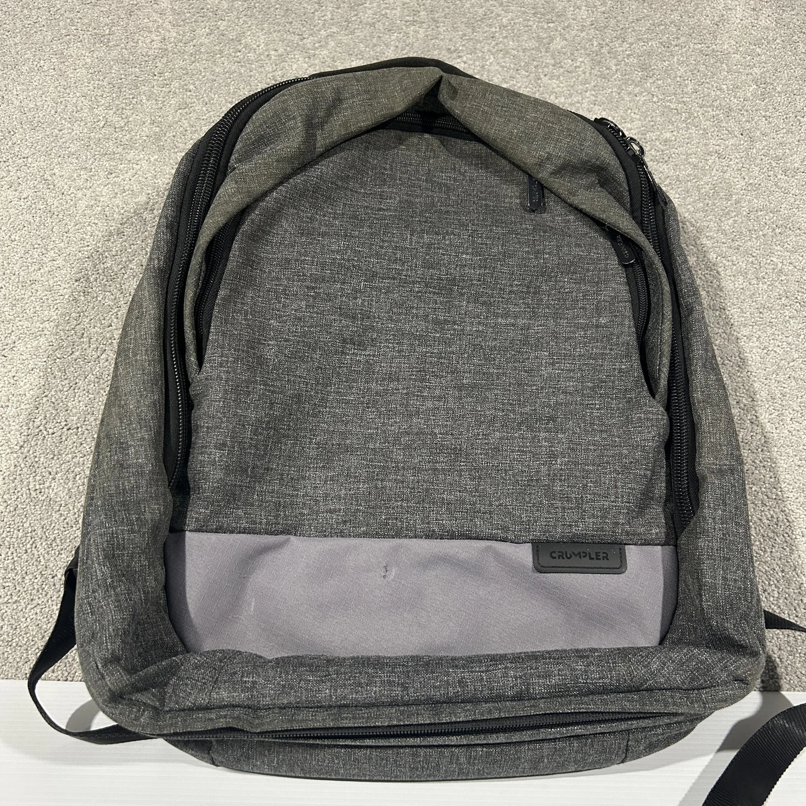 Crumpler Mantra Backpack Mens Medium Grey Canvas Laptop Sleeve Work Travel
Opens in a new window or 