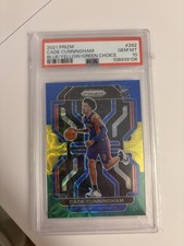 2021-22 Panini Prizm - Cade Cunningham #282 Choice Blue Yellow & Green Prizm