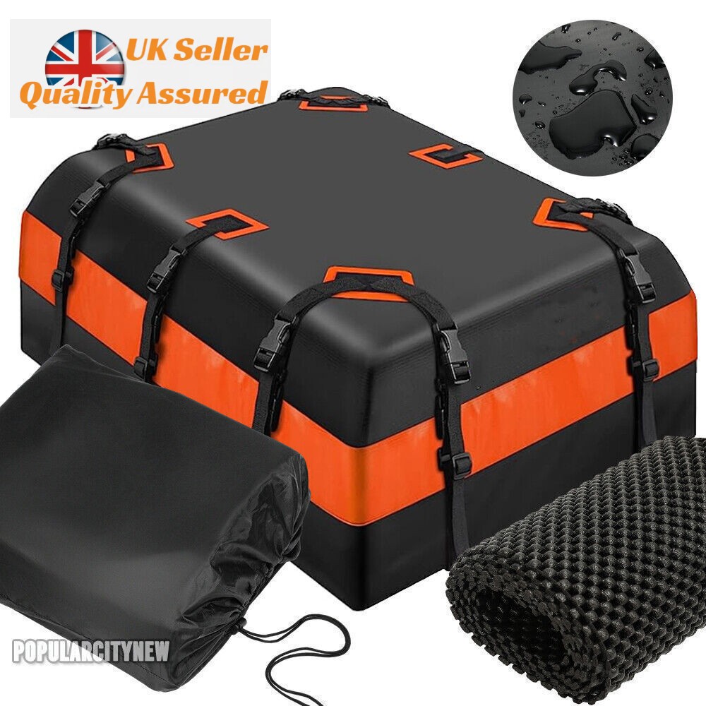595L Large Car Roof Top Rack Luggage Carrier Bag Storage Bag Travel Waterproof