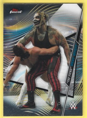 2020 Topps WWE Finest #39 ''The Fiend'' Bray Wyatt Free Shipping