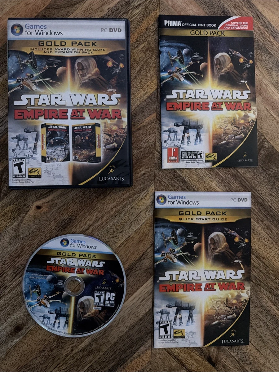 STAR WARS Empire at War-Gold Pack Video Games for sale | eBay