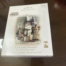 A Jedi Legacy Revealed 2007 STAR WARS HALLMARK Keepsake Ornament MIB NEW
